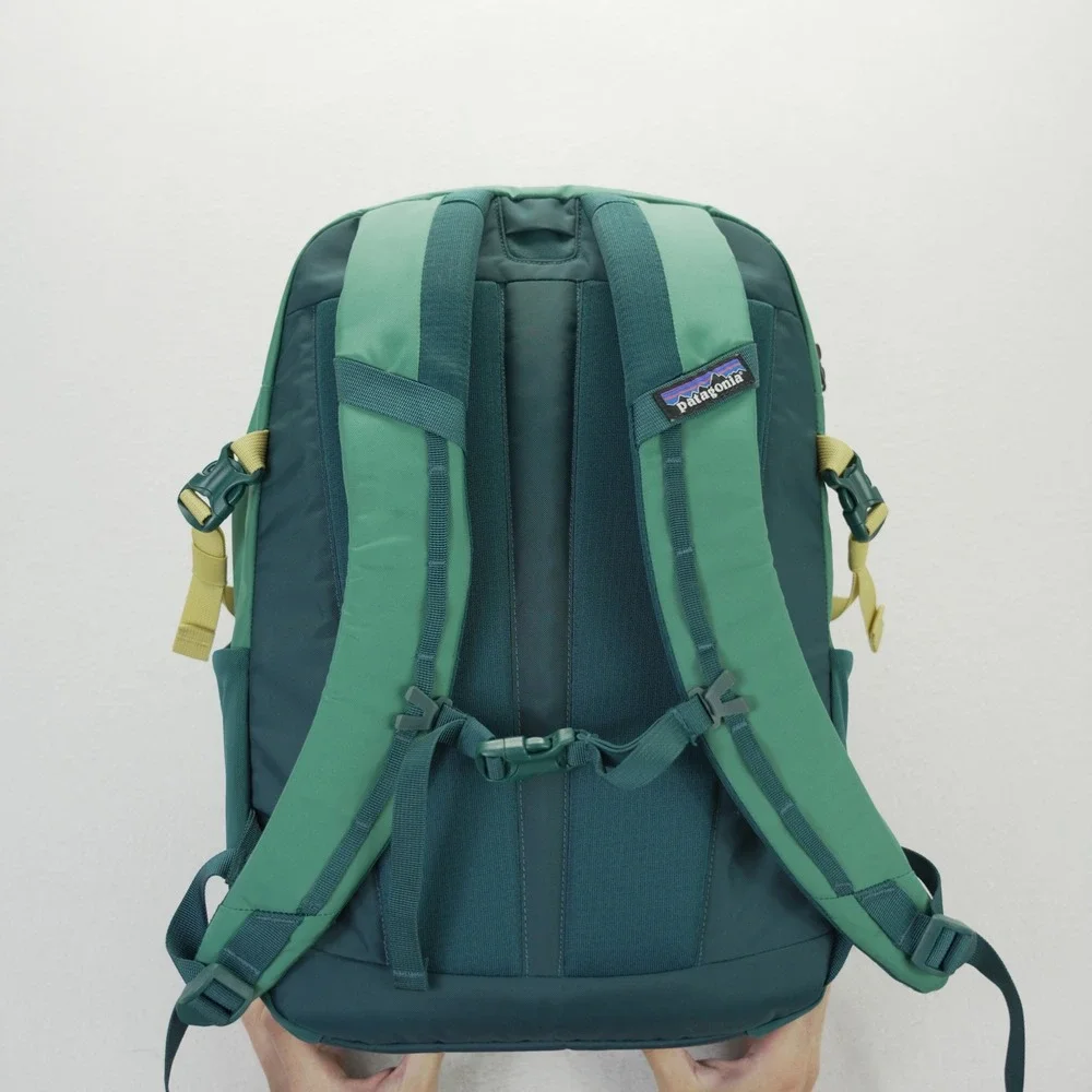 Patagonia Refugio Daypack 26L Blue Green Backpack Hiking School Bag 47913